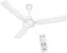 HAVELLS Artemis BLDC 1200 mm BLDC Motor with Remote 3 Blade Ceiling Fan  (White, Pack of 1)