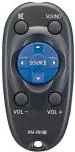 Ernil RRM-RK50 Replace Remote Control for JVC Car Stereo RM-RK52 KD-A625