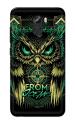 Tweakymod Printed Evil Owl Back Cover for GIONEE X1