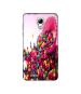 Casotec Colorful Candy Design Printed Silicon Soft TPU Back Case Cover for Micromax Bolt Selfie Q424