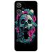 GADGETSWRAP Printed Vinyl Skin Sticker for Oneplus CE 2 Lite - Skull Flowers