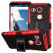 Tarkan Red Flip Stand Back Case Cover For Google Nexus 5