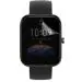 TOPPINGS Amazfit Bip 3 Pro Pack of 2 glossy Bubble proof screen protector guard| Smartwatch Screen Protector