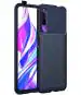 Golden Sands Huawei Y9s Back Cover Drop Tested Shock Proof Slim Armor Aramid Carbon Fibre Rugged TPU Case for Honor 9X Pro, Mystic Blue