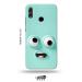 Tweakymod Printed Funny FAce Emoji Back Cover For Honor10 Lite