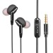 FLYKR EARPHONE AUDIO WIRED 011 BLACK Wired Headset (Black, In the Ear)
