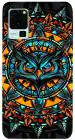 Draxon Lava Blaze 5G, LXX503 Angry Owl Printed Back Cover (10 x 3 x 20 cm)
