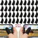 Quxxa Pubg Finger Sleeve PUBG Finger for Mobile Game Controllers Anti Sweat Breathable Professional Touch Screen Thumb Finger Sleeve Highly Conductive Gaming Gloves (Pack of 20)