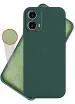 HUPSHY Back Cover for Motorola Moto G24 Power (Green, Flexible, Silicon, Pack of: 1)