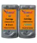 Verena 40 and 41 Ink Cartridge Compatible for Canon PIXMA IP 1200, 1300, 1600, 1700, 1800, 1880, 1900, 2200, 2500, 2600, 6210, 6220, 6310 Printers (Black and Color)