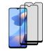 Kite Digital [Pack of 2] Oppo A16 Matte Finish [Black] Tempered Glass Screen Protector with Edge to Edge Coverage - Easy Installation Kit