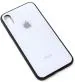 Mbcase Apple Iphone Xr White Glass, Silicon Back Cover