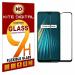 Kite Digital Oppo REALME 5i/5S/C3 Black 5D/6D/11D/21D Premium Tempered Glass Screen Protector Slim 9H Hard 2.5D (Pack of 3)