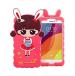 Lejaao Vivo V5 Plus Baby Doll Hello Kitty Pink Polycarbonate, Thermoplastic Polyurethane Mobile Back Cover (16 x 7.5 x 0.9 cm)