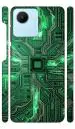 YAPZONE Cool Motherboard Green |Designer Printed Hard Back Cover for Realme C30 / C30s Premium & Attractive Case for Your Smartphone