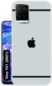 Case Club Silver Silicon Grip Case Back Cover For Vivo Y21, Vivo Y21 2021 Edition