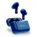 pTron Bassbuds Tango Bluetooth 5.1 Wireless Earphones, 40Hrs Playtime, ENC Calls & Deep Bass (Blue)