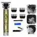 MADSWAS Golden T99 Haircut Grooming Professional Trimmer Kit Metal Body Rechargeable (Gold)