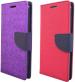 BINTAGE Flip Cover for Sony Xperia M C1905 BINTAGE Flip cover for Sony Xperia M C1905 - Red::Red (Red, Pack of: 2)