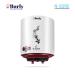 BHABURLY nSure 10 Litre 8 Bar German Powder Coated Technology Premium Metal Glassline 5 Star Rated Storage Water Heater (White,Mehroon)