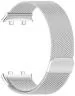 JOBINKA Stainless Steel Adjustable Magnetic Oppo 46mm Watch Strap Band Smart Watch Strap (Silver)