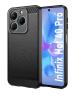 HUPSHY Back Cover for Infinix Hot 40 Pro (Black, Flexible, Silicon, Pack of: 1)