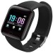 VidhyaVirat Smart Watch Id-116 Matte Black Plus Display, Bluetooth Wireless Fitness Band Bluetooth Smart Watch for Smartphones, Bluetooth Smart Unisex Watch for Boys, Girls, Mens Womens,Smart Watch