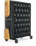 Lazer Alpha OFR 13 Ecofin PTC with Fan 2900W Oil Filled Room Heater, Black and Gold
