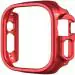 RUPELIK (iWatch Bumper Case 49mm Red) iWatch Shockproof Bumper Case Cover for Apple iwatch Series 8 , Ultra 49mm iWatch Bumper Case Cover (Red)