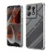 Casotec Crystal Clear Back Case for Motorola Moto Edge 50 Pro 5G | Raised Bumps for Camera & Screen Protection | Clear Soft Silicone Back Case Cover for Motorola Moto Edge 50 Pro 5G (TPU | Transparent)