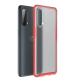 Golden Sands for OnePlus Nord CE 5G Cover - Rugged Frosted Semi Transparent PC Shock Proof Slim Back Case for OnePlus Nord CE 5G, Frosted Red