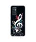 Casotec Mike and Music Design Printed Silicon Soft TPU Back Case Cover for Vivo V23E 5G