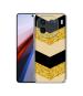 Casotec Black & Gold Design Printed Silicon Soft TPU Back Case Cover for iQOO 12 5G