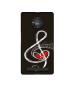 Casotec Love Note Music Design Printed Silicon Soft TPU Back Case Cover for Micromax YU Yuphoria