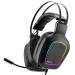 Nitho Titan PRO 7.1 Surround Sound PC, PS4 and PS5 Supporting Gaming Headset with Cardioid Mic and Multi-Effects RGB Light (Black)
