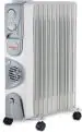 Hindware Salome 11 Fin upto 2900 Wattage Ofr Oil Filled Room Heater, Grey White