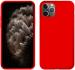 Mcase Silicon Red Back Cover For Apple Iphone 11 Pro Max