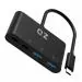 QZ USB 3.1 Type C Hub with 2 x USB C and 2 x USB A Ports