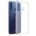 Fastship Rubber silicone Back Cover for Infinix Smart 3 Plus - Transparent