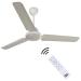 HAVAI Ivory Aluminium Spinel Ceiling Fan With Remote - 28W