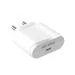 ERD TC-48 25W Power Delivery Mobile Charger Dock for Smart Phones & Tablets | BIS Certified, Wall Charger Adapter | Compatibility All iOS & Android Devices (Cable Not Included, White)