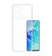 Fastship Rubber silicone Back Cover for Oppo A57 2022 - Transparent