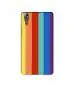 Casotec Rainbow Colors Design 3D Printed Hard Back Case Cover for Lenovo A6000 / A6000 Plus