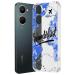 Fashionury Back Cover for Vivo Y18 Designer, Printed,Transparent,Flexible, Silicon -D3100