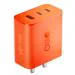 Hespa CMF BY NOTHING 65 W Gan 3 A Multiport Backcase For Mobile USB Type A Charger (Orange)
