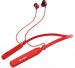 Aroma In The Ear Nb119 Care Bluetooth Neckband Earphone Headset, Red