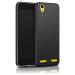 MULTRONICS Black Rubber Back Cover Compaitible With Lenovo A6000, A6000+