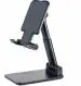 MVTECH Multi Angle Mobile Stand/Phone Holder for Universal phones and Tablets (1 Pack,Black)