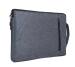 Stysol Grey Denim Polyester Laptop Sleeve Bag For 15.6 Inch Laptop