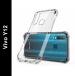 RUNICHA Back Cover for Vivo Y12 (Transparent, Pack of: 1)